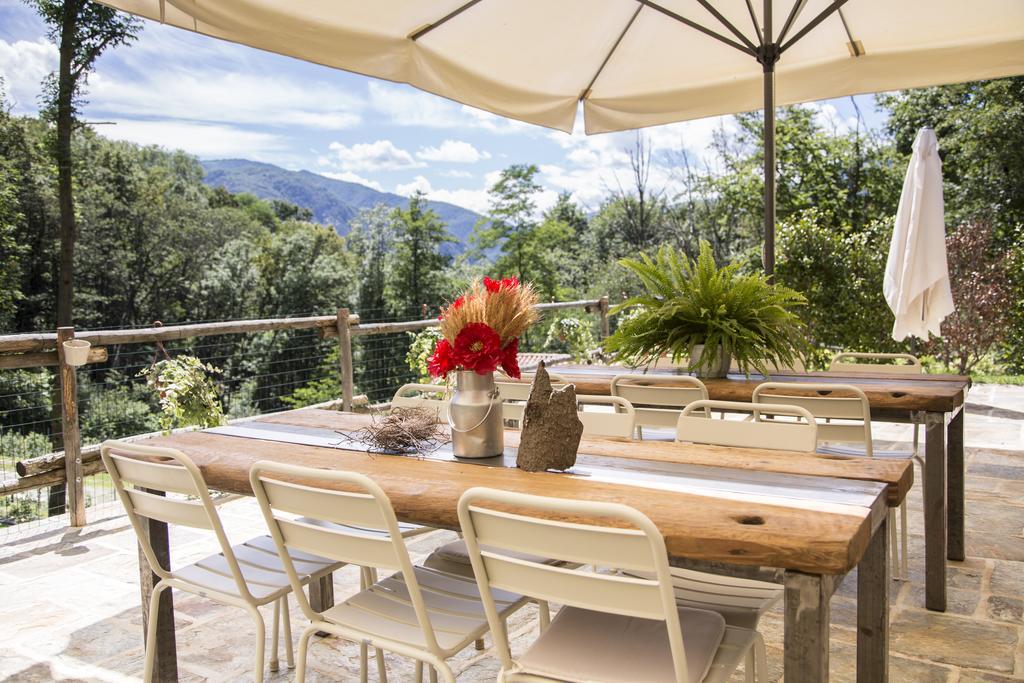 Agriturismo Rossolampone San Bernardino Verbano Eksteriør bilde